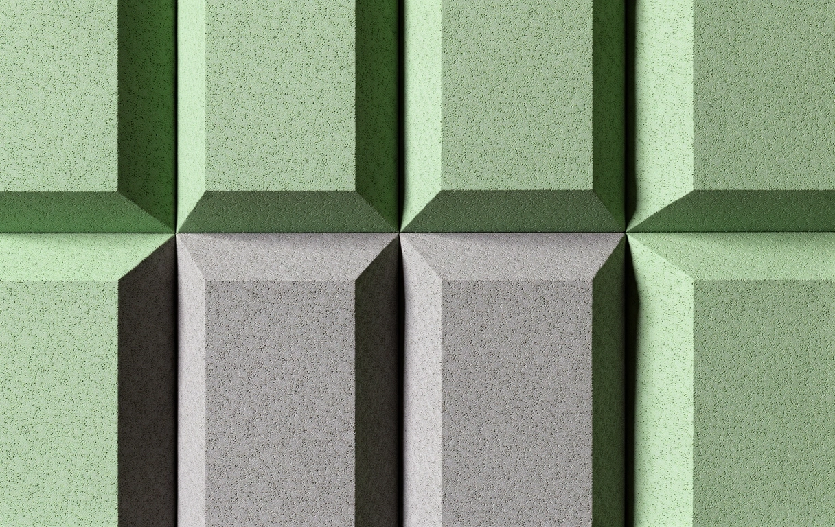 Dettaglio pannelli acustici